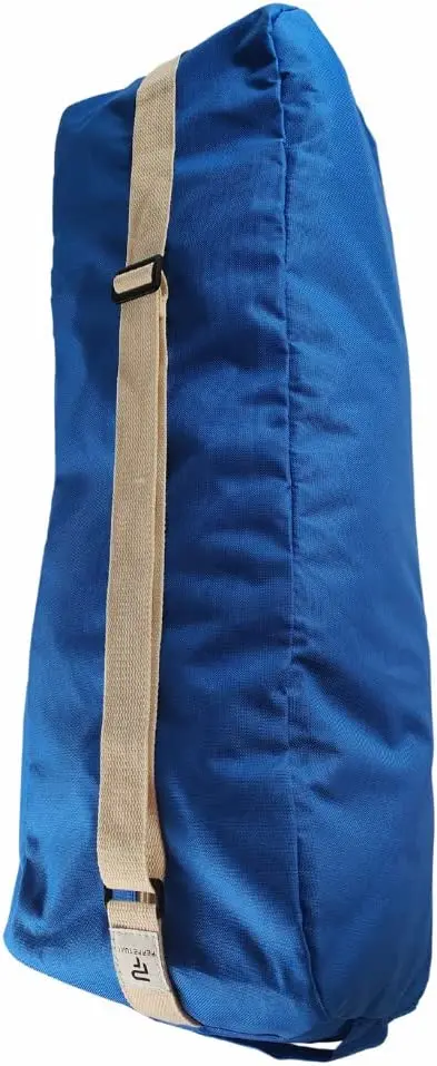 bolsa esterilla yoga azul
