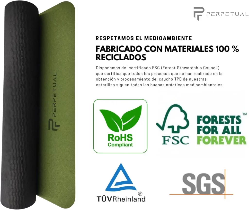 eco-friendly yoga mat environment